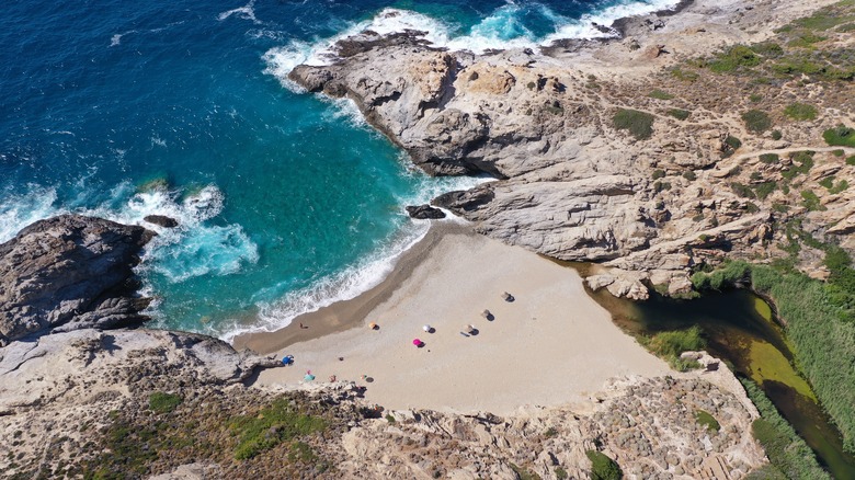 Nas Beach in Greece