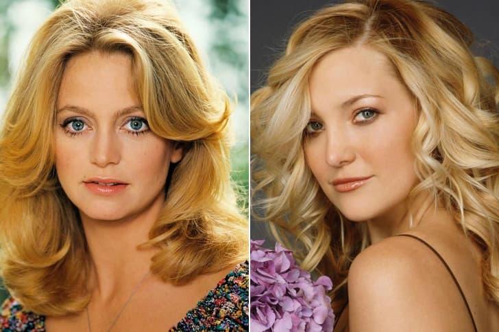 Goldie Hawn and Kate Hudson