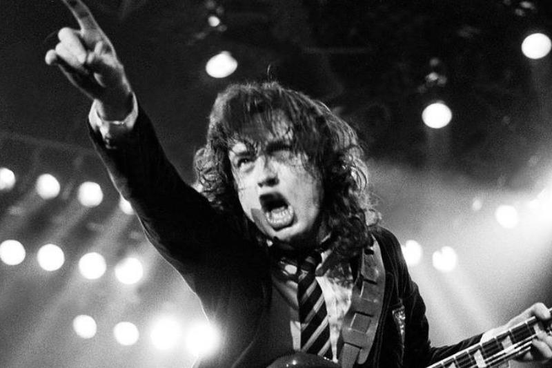 AC/DC in Concert at Aragon Ballroom in Chicago - October 19, 1979