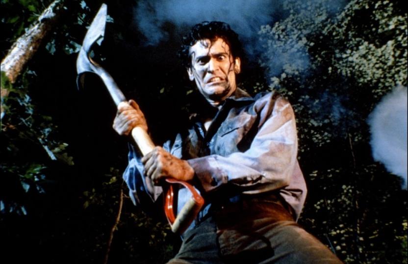 a still from evil dead ii