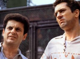 Joe Pesci and Robert De Niro in Raging Bull