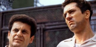 Joe Pesci and Robert De Niro in Raging Bull