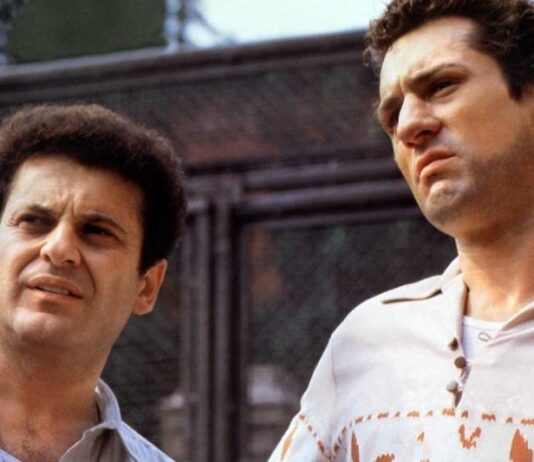 Joe Pesci and Robert De Niro in Raging Bull
